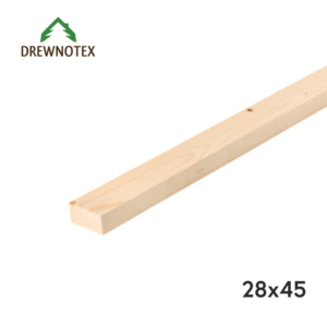 28×45 listwa świerkowa