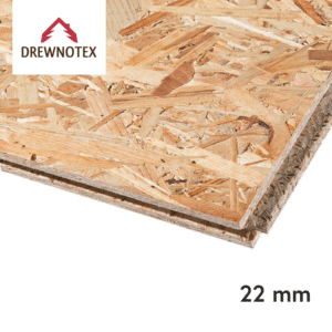 22mm OSB pióro-wpust 2500x625mm