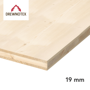 Płyta trójwarstwowa świerkowa SWP 19mm 5000x1250mm