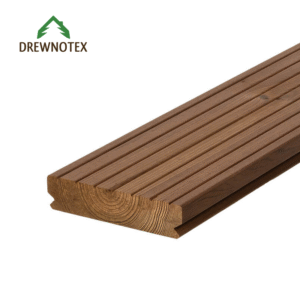 26×117 deska tarasowa thermo sosna ryflowana